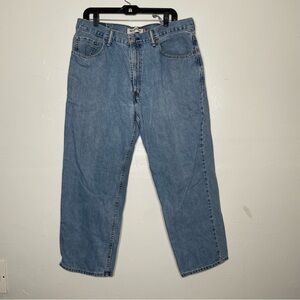 LEVIS 550 LIGHT WASH 100% COTTON STRAIGHT FIT JEANS 38/29